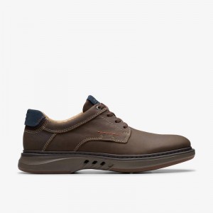Clarks Un Briley Pace Brązowe | CLKS-84333