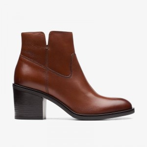 Clarks Valvestino Lo Ciemny Brązowe | CLKS-85574