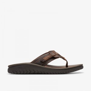 Clarks WESLEY SUN Brązowe | CLKS-84214