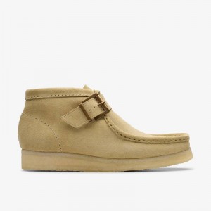 Clarks Walla Boot Buckle Beżowe | CLKS-85609