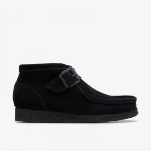 Clarks Walla Boot Buckle Czarne | CLKS-85608