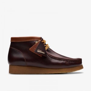 Clarks Walla Boot Hiker Bordowe | CLKS-84514