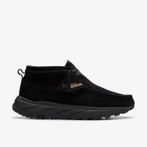 Clarks Wallabee Eden Czarne Czarne | CLKS-84255