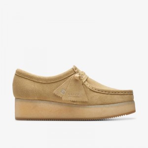 Clarks Wallacraft Bee Beżowe | CLKS-84687