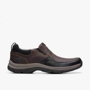 Clarks Walpath Step Ciemny Brązowe | CLKS-84290