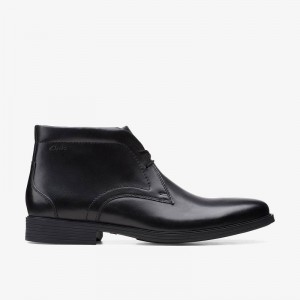Clarks Whiddon Mid Czarne | CLKS-84580