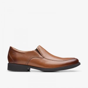 Clarks Whiddon Step Ciemny Brązowe | CLKS-84303