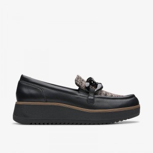 Clarks Zylah May Czarne | CLKS-85368