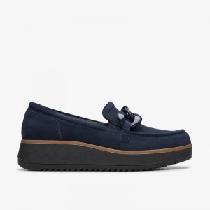 Clarks Zylah May Granatowe | CLKS-85369
