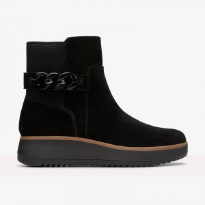 Clarks Zylah Rose Czarne | CLKS-85494