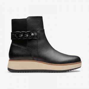 Clarks Zylah Rose Czarne | CLKS-85495